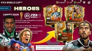 NEW 108OVR ICON LEAKS!!!!! | WORLD CUP EVENT | FIFA MOBILE 22
