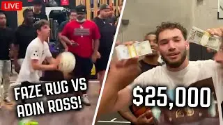 Adin Ross vs FaZe Rug $25,000 1v1! (INSANE FINISH!)