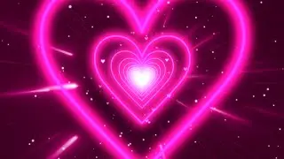 Pink Heart Background 💖 Love Hearts Background Video Effects  💖Motion Graphics Hearts Background