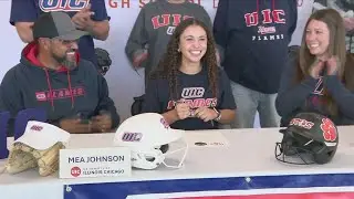 UT's Mea Johnson signs to play softball at UIC