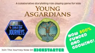 Young Asgardians: The Perfect TTRPG Starter Game for Kids Ages 6-10! (Episode 262)