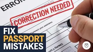 How to Fix Passport Mistakes?
