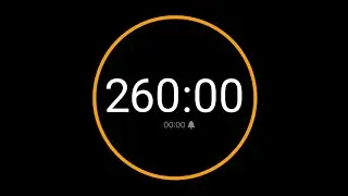 260 Minute Timer with Alarm