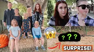 TAKING OUR FAMILY OF 7 TO THE PUMPKIN PATCH! SURPRISE!
