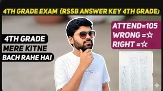 4th grade answer key 🤗 How many marks am I getting 😞🙏@jitendraaazad-ko7ur #4thgrade #education #news