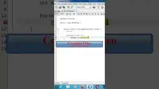 For Loop in Java #shorts