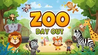 🦁 Zoo Day Out for Kids | Fun Animal Adventure | SparklePlay Kids