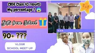 My Class 10 CBSE results reaction (2021) 👀 - Percentage ? 90+ ? Gifts ?  💫