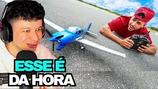 ARUAN REAGE: ESSE FOI UM DOS AVIÕES DE CONTROLE MAIS DIFÍCIL QUE JÁ PILOTEI NA VIDA