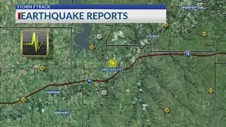 Earthquake strikes north of Junction City