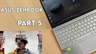 Asus Zenbook | Ryzen 5 5500u + Geforce MX450 | Call Of Duty Cold War 1920*1080 Средние настройки