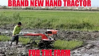 Brand New Hand Tractor at the Farm