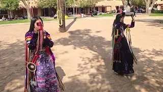 SPYDER WOMAN SASH BELT DANCE  - RYDEL LARGO DANCE GROUP (Navajo) -INDIAN VIILLAGE &ndash; ExpoNM,