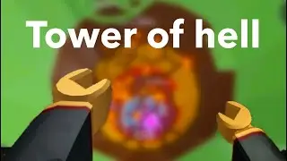 FIRST person Challenge in Tower of hell (ROBLOX )