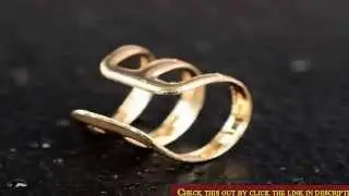 2pcs New Punk Rock Ear Clip Cuff Wrap Earrings No piercing-Clip on Silver Gold Bronze