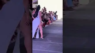 Model walking for Hot Miami Styles #models #runwaywalk #runway #fashion