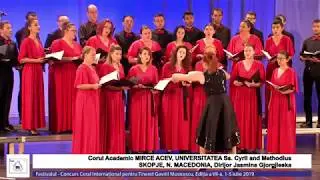 Academic Choir Mirce Acev-Rugaciunea, Gavriil Musicescu