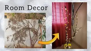 DIY Room Decor || Using dead plant and wax || Creators pin