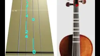 Hino 275- Avante eu vou CCB violino tutorial ( Completo )