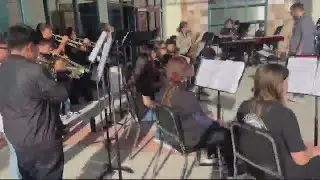 Local middle school brings music to the community