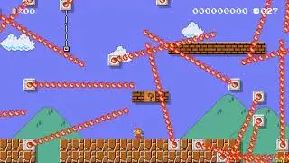 Extreme Difficult Mario Level