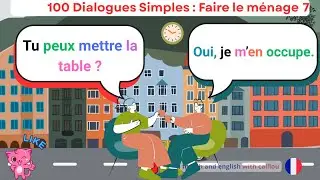 🇫🇷 Learn French A1 &ndash; Easy Dinner Conversations at Home (French&ndash;English)