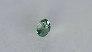 Oval Yellow Green Montana Sapphire(PSH1243)