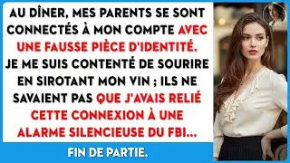 Au dîner, mes parents ont utilisé ma fausse signature pour vider toutes mes économies.