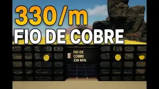 Produ&ccedil;&atilde;o INSANA de Fio de Cobre 330/min no Satisfactory 1.1!