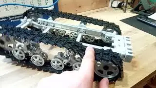 Ходовая трактора Т-74 масштаб 