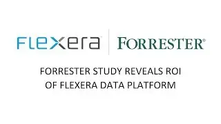 New Forrester study reveals ROI of Flexera Data Platform