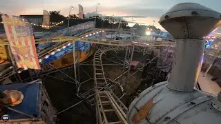 Gold Rusher - B&uuml;gler ( Onride POV ) [ Worms Backfischfest 2021 ]