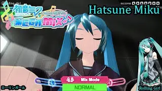Project Diva Mega Mix- Hatsune Miku- ローリンガール- Rolling Girl (Mix Mode) (Normal) (HD)
