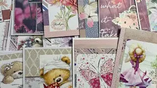 How many cards can i create using a 12 x 12 paper pad also our goals this year