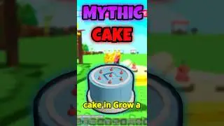 🤫SECRET Recipe For MYTHICAL CAKE In Grow A Garden! #shorts