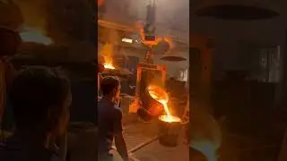 Horizontal centrifugal casting machine 5.0 MTR long pipe machine production set up