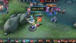 How to use Aurora in Mayhem Marksman build #mobile legend #Maniac