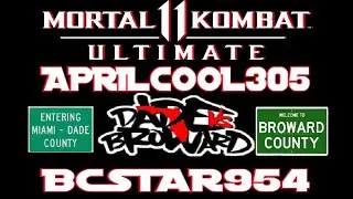 Mortal Kombat 11 (MK 11) First To 10 VS @comedianseenoevilgaming7382 (AprilCool305) Broward VS Dade