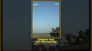 India&rsquo;s Zorawar Light Tank Successfully Test-Fires DRDO&rsquo;s Nag MkII Anti-Tank Missile | WION Shorts
