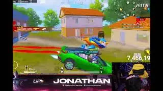 Jonathan gaming hacker 🤬 spray| Lollzz shock by 4x spray