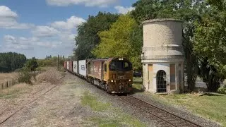 DL 9279 with Train 476 passing Tīrau kinleith Branch Line