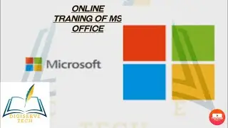 online training of  ms office in corona lockdown .Digiserve Tech