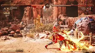 Mortal Kombat 1 Scorpion 53 Percent Plus Unblockable Setup