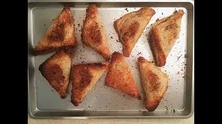 Bread Samosa Baked | Crispy |Quick and Easy | Forget Frying |Tasty indian Snack |