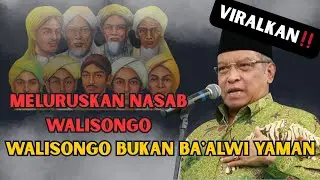 📛MELURUSKAN NASAB WALISONGO‼️MEREKA BUKAN DARI KLAN HABIB BA'ALWI YAMAN‼️KH SAID AQIL SIRAJ 