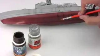 AK304 BROWN STREAKING GRIME FOR RED HULLS