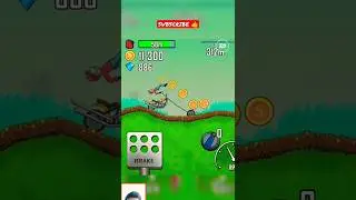 Hill Climb Racing Stunts Man😯#hillclimbracing #shortsvideo #shorts