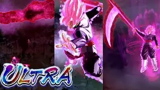ULTRA SCYTHE ROSE GOKU BLACK GAMEPLAY AND REACTION! ( DRAGON BALL LEGENDS )