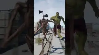 Siren Head vs Hulk | Chase