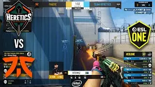 Heretics vs Fnatic - ESL ONE Cologne 2020 - Highlights | CSGO